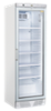 Хладилни витрини за напитки, 350 л, с или без рекламен панел, бели