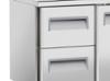 Среднотемпературна хладилна маса с 3 врати и борд, GN 1/1 съвместима - kuhnensko.com Среднотемпературна хладилна маса с 3 врати и борд, GN 1/1 съвместима