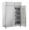 Среднотемпературен хладилен шкаф с 2 врати, GN 2/1, клас C, INOX