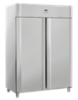 Нискотемпературен хладилен шкаф с 2 врати, GN 2/1, клас D, INOX