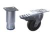 Среднотемпературен хладилен шкаф с 1 врата, GN 2/1, клас C, INOX