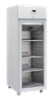 Нискотемпературен хладилен шкаф с 1 стъклена врата, GN 2/1, клас E, INOX