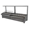 Грил на дървени въглища PIRA Robata ESP 160 SILVER BASIC, настолен