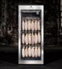 Хладилна витрина за сухо зреене, Premium S с LED Salt Wall, 100 кг, черна
