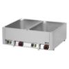 Електрическо бен-мари, 3 kW, 2xGN1/1-150,  с кранче за източване