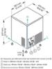Ледогенератор за лед тип кубче Full Cube 18 г, 33 кг/24 ч, бин 6 кг, различно охлаждане