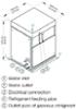 Ледогенератор за Flat Scales лед 1500 кг/24 ч, без агрегат и без бин