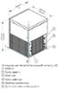 Ледогенератор за гранулиран лед Nugget 130 кг/24 ч, без бин, водно охлаждане - kuhnensko.com Ледогенератор за гранулиран лед Nugget 130 кг/24 ч, без бин, водно охлаждане