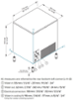 Ледогенератор за лед тип кубче Full Square Cube 23 г, 75 кг/24 ч, водно охлаждане - kuhnensko.com Ледогенератор за лед тип кубче Full Square Cube 23 г, 75 кг/24 ч, водно охлаждане