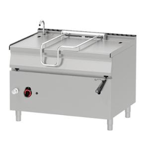 Газов обръщателен тиган, ръчен механизъм, 120л.