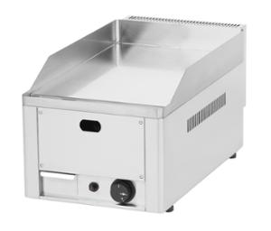 Газова скара, гладка плоча, хромирано покритие, 480х320