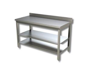 Крайстенна работна маса с два допълнителни плота, ширина 800 мм.