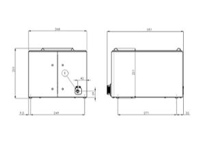 Електрически отоплител за картофи, GN1/2-150