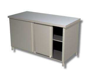 Островен шкаф с плъзгащи се врати, ширина 1600 мм.