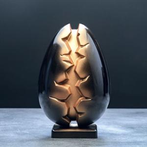 Термоформена форма за шоколад, великденско яйце