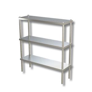 Неръждаем стелаж, 1600х400х1500 мм