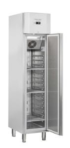 Нискотемпературен хладилен шкаф  с 1 врата, GN 1/1, клас D, INOX