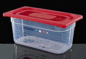Съд по HACCP с градуирана скала, GN 1/4-100