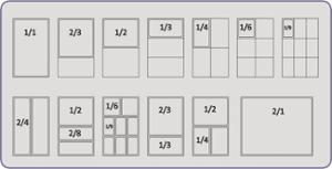 Капак по гастронорм GNL 1/1 полипропилен, червен