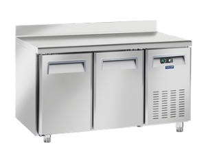 Среднотемпературна хладилна маса с 2 врати и борд, 600x400 мм съвместима, PA2200
