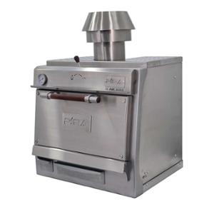 Фурна-барбекю на дървени въглища PIRA-70 SILVER SD, настолна