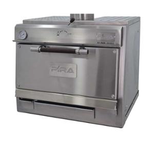 Фурна-барбекю на дървени въглища PIRA-80 SILVER SD, настолна