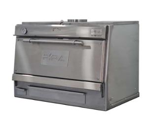Фурна-барбекю на дървени въглища PIRA-120 SILVER SD, настолна