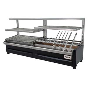 Грил на дървени въглища PIRA Robata ESP 160 LUX BASIC, настолен