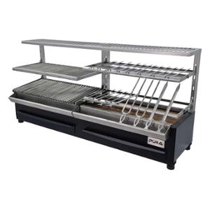 Грил на дървени въглища PIRA Robata ESP 160 LUX BASIC, настолен