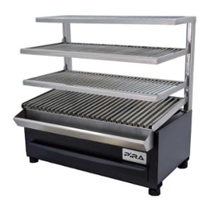 Грил на дървени въглища PIRA Robata ESP 80 LUX COMPLET, настолен