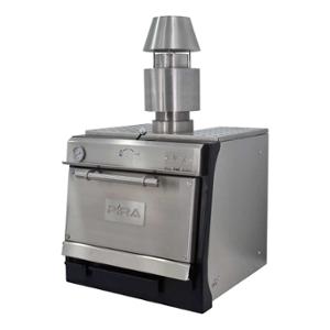 Фурна-барбекю на дървени въглища PIRA-70 XL LUX SD, настолна