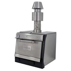 Фурна-барбекю на дървени въглища PIRA-70 XL LUX SD, настолна