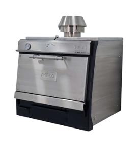 Фурна-барбекю на дървени въглища PIRA-90 LUX SD, настолна