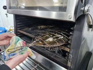 Решетка за печене на риба 585х300х80 мм, неръждаема