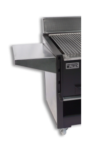 Страничен плот за грил PIRA BBQ M80/120/150, черен