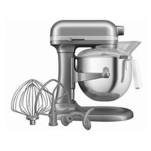 Планетарен миксер Heavy Duty, 6,6 л, сив