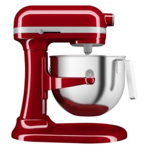 Планетарен миксер Heavy Duty, 6,6 л, червен