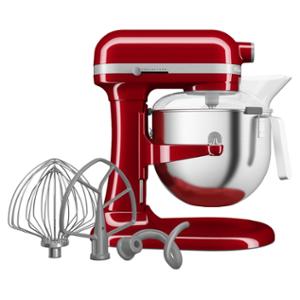Планетарен миксер Heavy Duty, 6,6 л, червен