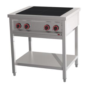 Електрически котлон с 4 зони 30х30 см 4 х 3 kW