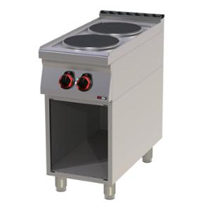 Електрически котлон с 2 кръгли плочи, 7 kW, върху основа