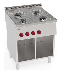Котлон газов с 4 горелки 2 х 3,5 kW и 2 х 6 kW, свободно стоящ