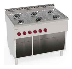 Котлон газов с 6 горелки 2 х 3,5 kW и 4 х 6 kW, свободно стоящ
