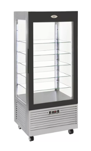 Хладилна витрина, от +2 до +10 °C, 480 л, неръждаема
