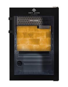 Хладилна витрина за сухо зреене, Premium S с LED Salt Wall, 20 кг, черна