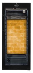 Хладилна витрина за сухо зреене, Premium S с LED Salt Wall, 100 кг, черна