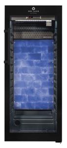 Хладилна витрина за сухо зреене, Premium S с LED Salt Wall, 100 кг, черна