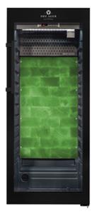 Хладилна витрина за сухо зреене, Premium S с LED Salt Wall, 100 кг, черна