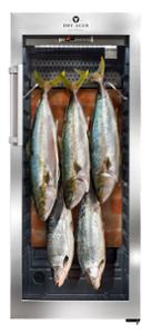 Хладилна витрина за сухо зреене, Premium S с LED Salt Wall, 100 кг, неръждаема