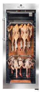 Хладилна витрина за сухо зреене, Premium S с LED Salt Wall, 100 кг, неръждаема