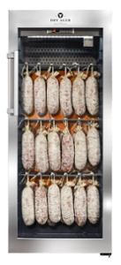 Хладилна витрина за сухо зреене, Premium S с LED Salt Wall, 100 кг, неръждаема